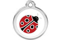 REDDINGO MEDAGLIETTA CON INCISIONE MOD: COCCINELLA
