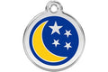 REDDINGO MEDAGLIETTA CON INCISIONE MOD: LUNA & STELLE