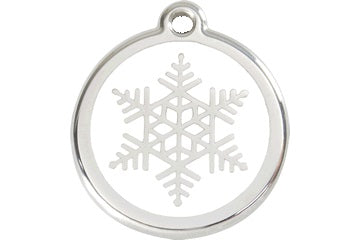 REDDINGO MEDAGLIETTA CON INCISIONE MOD: FIOCCO DI NEVE