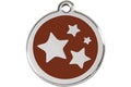 REDDINGO MEDAGLIETTA CON INCISIONE MOD: STELLE