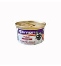 GEMON CAT MOUSSE ADULT SALMONE & POLLO 85 GR.