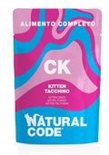 NATURAL CODE CK COMPLETO KITTEN TACCHINO 70 GR.