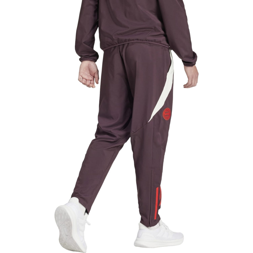 Bayern Munich dark red presentation Soccer tracksuit 2024/25 - Adidas-4