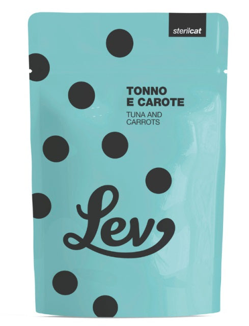 LEV BUSTE STERILCAT TONNO & CAROTE 60 GR.
