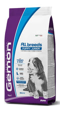 GEMON DOG PUPPY & JUNIOR ALL BREEDS TONNO & RISO 3 KG.