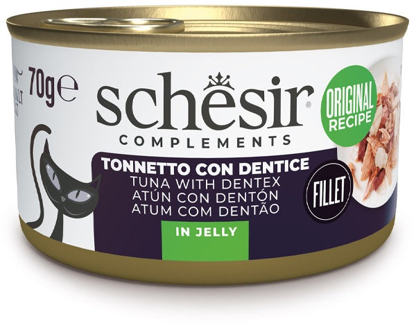 SCHESIR COMPLEMENTS JELLY TONNETTO CON DENTICE 70 GR.