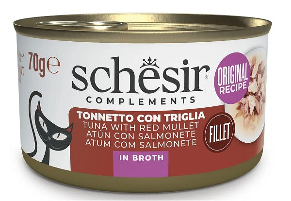 SCHESIR COMPLEMENTS BROTH TONNETTO CON TRIGLIA 70 GR.