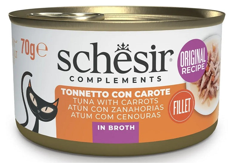 SCHESIR COMPLEMENTS BROTH TONNETTO CON CAROTE 70 GR.