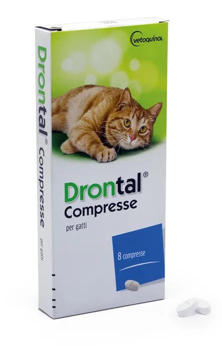 DRONTAL GATTO COMPRESSE 8 PZ.