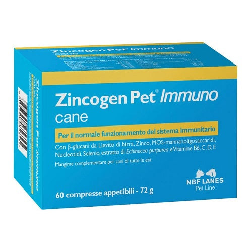 NBF LANES ZINCOGEN PET IMMUNO 60 CPR.