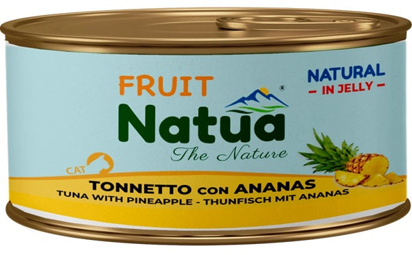 NATUA CAT NATURAL FRUIT TONNETTO & ANANAS 85 GR.
