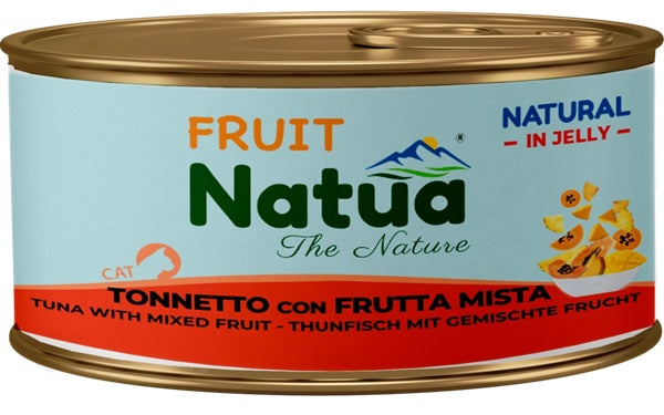 NATUA CAT NATURAL FRUIT TONNETTO & FRUTTA MISTA 85 GR.