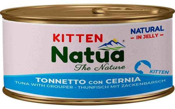 NATUA CAT NATURAL KITTEN TONNETTO & CERNIA 85 GR.