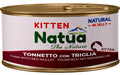 NATUA CAT NATURAL KITTEN TONNETTO & TRIGLIA 85 GR.