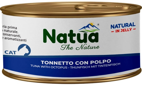 NATUA CAT NATURAL TONNETTO & POLPO 150 GR.