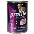 PROLIFE DOG SENSITIVE ADULT MEDIUM/LARGE MAIALE & PATATE 400 GR.