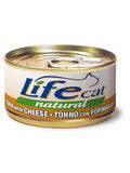 LIFE CAT NATURAL TONNO CON FORMAGGIO 85 GR.
