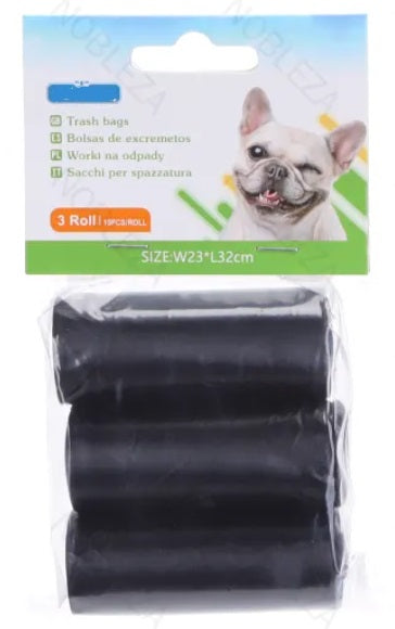 SACCHETTI IGIENICI NERI 3 ROTOLI
