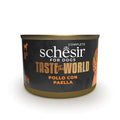 SCHESIR DOG TASTE THE WORLD POLLO & PAELLA 150 GR.