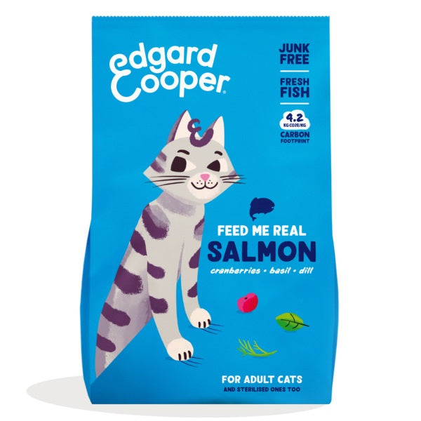 EDGARD&COOPER CAT ADULT SALMONE 325 GR.