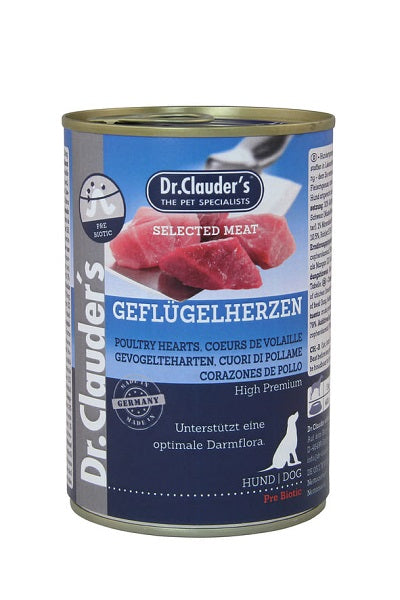 DR.CLAUDER'S DOG SELECTED MEAT CUORI DI POLLO 800 GR.