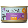SCHESIR CAT SGOMBRO & SARDINE IN PATE' 70 GR.