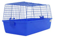 GABBIA PER CONIGLI BASIC (56 x 35,5 x 31,5 CM.) BLU