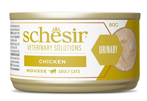 SCHESIR VET SOLUTIONS URINARY MOUSSE POLLO 80 GR.