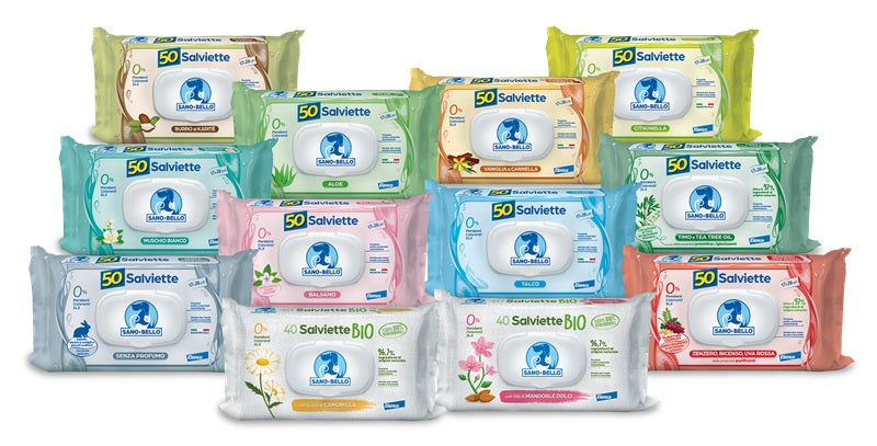 ELANCO SALVIETTE DETERGENTI TIMO & TEA TREE OIL 50 PZ.