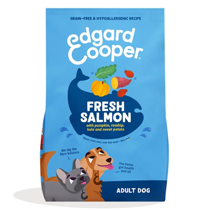 EDGARD&COOPER DOG ADULT MEDIUM SALMONE 2,5 KG.