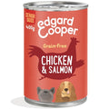 EDGARD&COOPER DOG SENIOR POLLO & SALMONE 400 GR.