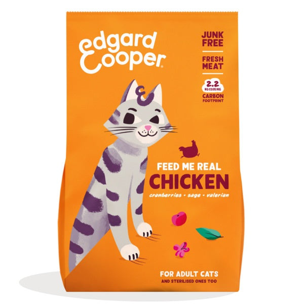 EDGARD&COOPER CAT ADULT POLLO 4 KG.