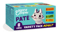 EDGARD&COOPER CAT ADULT PATE' VARIETY PACK MULTIPACK (8 x 85 GR.)