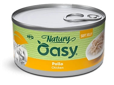 OASY CAT NATURY SOFT JELLY - POLLO 85 GR.