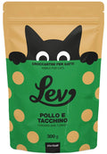 LEV CAT STERILISED POLLO & TACCHINO 300 GR.
