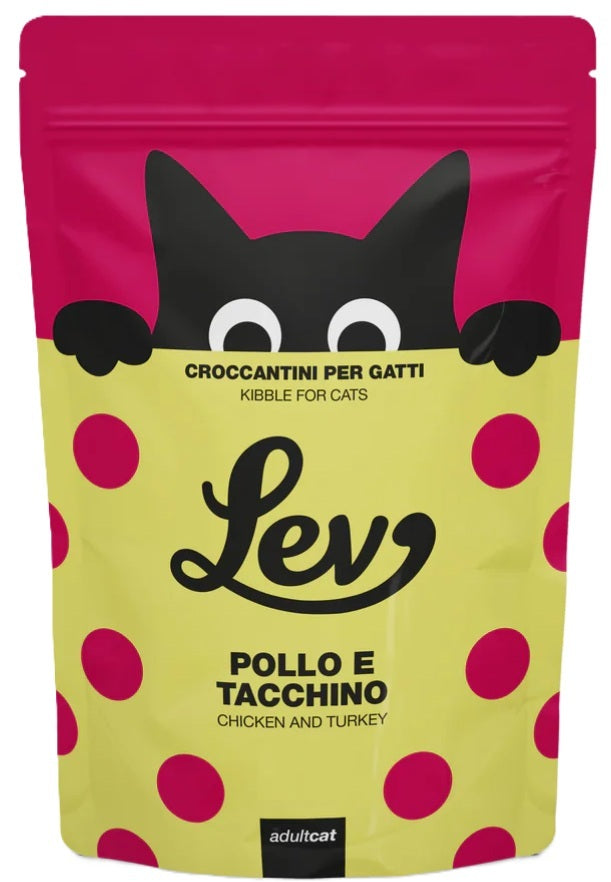 LEV CAT ADULT POLLO & TACCHINO 1,5 KG.