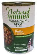 NATURAL TRAINER MEDIUM/MAXI ADULT BOCCONCINI POLLO & VERDURE 415 GR.