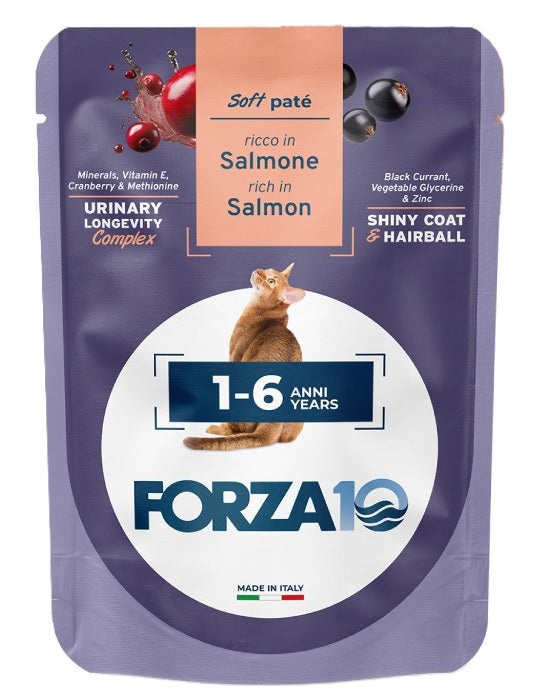 FORZA 10 CAT BOTANICAT PATE' ADULT SALMONE 80 GR.