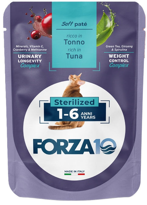 FORZA 10 CAT BOTANICAT PATE' STERILIZED TONNO 80 GR.