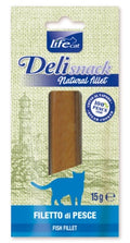 LIFE CAT DELISNACK FILETTO DI PESCE 15 GR.