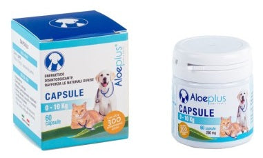 ALOEPLUS CANI & GATTI 0-10 KG. 60 CPR.
