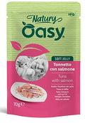 OASY CAT NATURY SOFT JELLY BUSTA - TONNETTO CON SALMONE 70 GR.