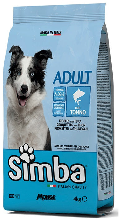 SIMBA CANE CROCCHETTE CON TONNO 4 KG.
