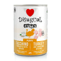 DISUGUAL DOG CUBES PUPPY TACCHINO, PROSCIUTTO COTTO & RISO 400 GR.