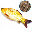 GIOCO GATTO A FORMA DI PESCE CON ERBA GATTA (19 x 8 CM.)