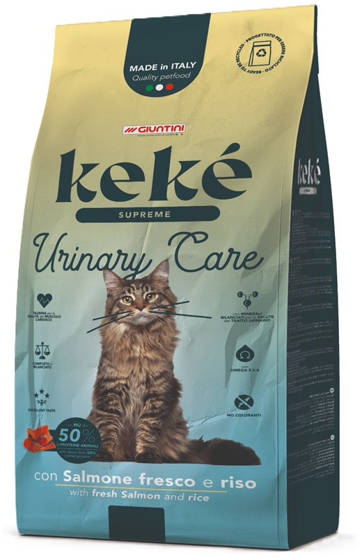 KEKE' SUPREME URINARY CARE SALMONE 10 KG.