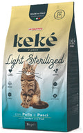 KEKE' CLASSIC LIGHT STERILIZED POLLO & PESCE 5 KG.
