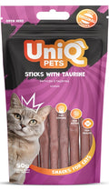 UNIQ PETS CAT SNACKS STICK MANZO CON TAURINA 50 GR.