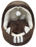 UNIQ PETS CUCCIA KITTYCASTLE (40 x 40 x 35 CM.) MARRONE