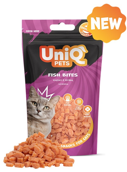 UNIQ PETS CAT SNACKS BOCCONCINI DI PESCE 50 GR.